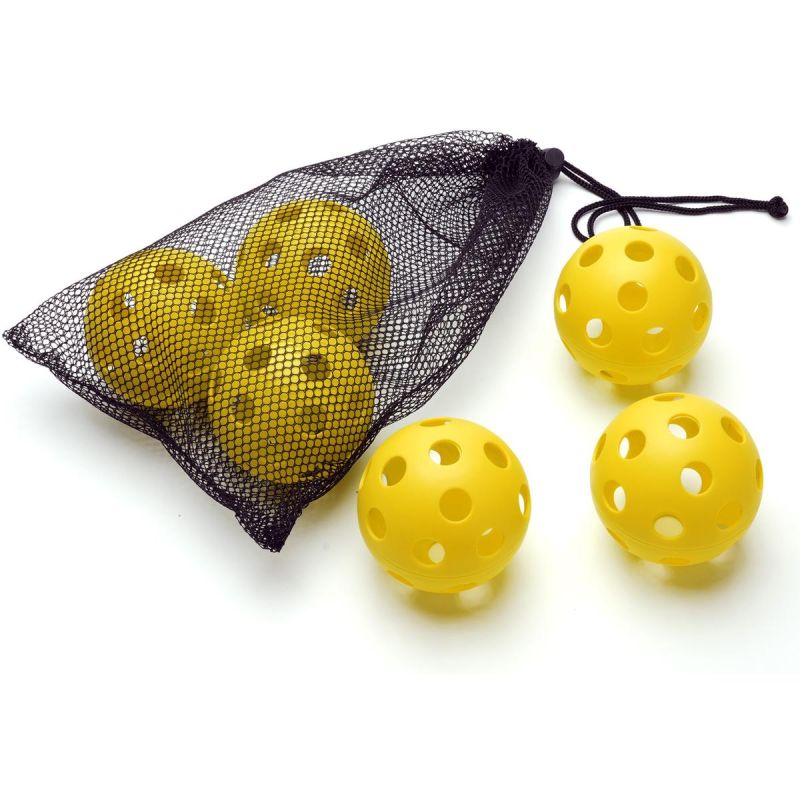 4. UNIHOC MATCH BALL YELLOW ENERO 6 PCS