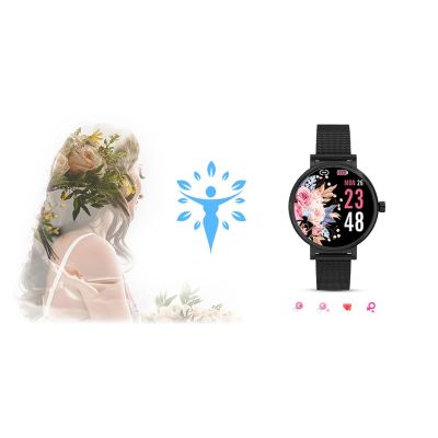 11. RUBICON SMARTWATCH RNBE64-3 BLACK Women's Watch