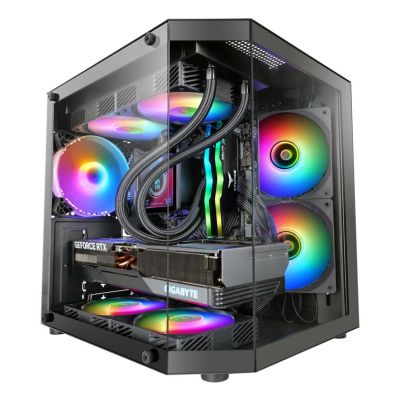 6. TACENS MARS MC-3TLITE 1X120 FRGB FAN mATX Case