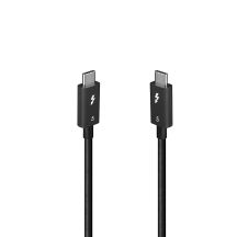 Lindy 31130 Thunderbolt Cable 1m 80Gbps Black