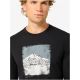 5. Men's long-sleeve shirt SUPER.NATURAL M LITHOGRAPHY MOUNTAIN LS black