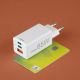 8. Hama 00201996 Mobile Charger Smartphone White Alternating Current Fast Charging Internal, External