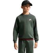 Nike Sportswear Club Fleece Kids' Sweatshirt, Dark Green FD3006 305