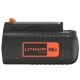 2. Li-Ion 36V 2.0Ah slide-in battery