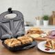21. Esperanza ASIAGO EKT011 sandwich maker (1000W; black and silver)