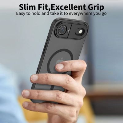 4. Tech-Protect MagStand MagSafe Case for iPhone 17 Air - Matte Black