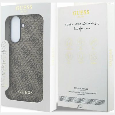 8. Guess 4G Classic Case for Samsung Galaxy A37 5G - Brown