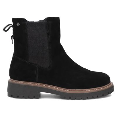 2. Women’s Black Leather Chelsea Boots Filippo DBT7935