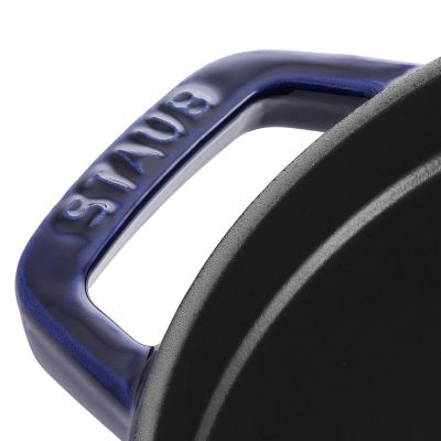 4. Staub 40510-283-0 Casserole Pot 3.8 l Blue