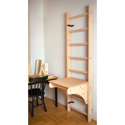 33. A DESK COVER FOR A WOODEN LADDER FOR A PULL-UP BAR BENCHK BT204
