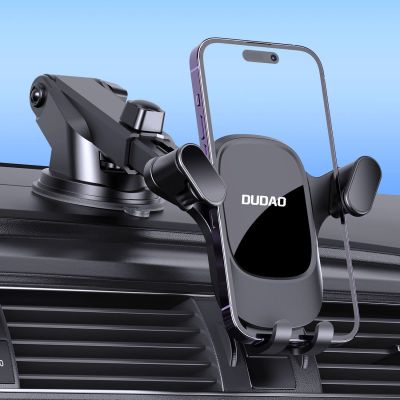 2. Car phone holder for Dudao F5Pro cockpit - black