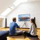 7. TECHLY TRIPOD FLOOR STAND TV LED/LCD 45-65 CA