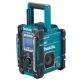 3. Makita DMR301 digital portable radio, black, sea green