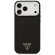 3. Guess Glitter Triangle Logo MagSafe Case for iPhone 17 Pro Max / 18 Pro Max - Black