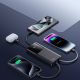 10. Joyroom JR-PBF19 22.5W 10000mAh Powerbank with Two Built-in Cables - Black