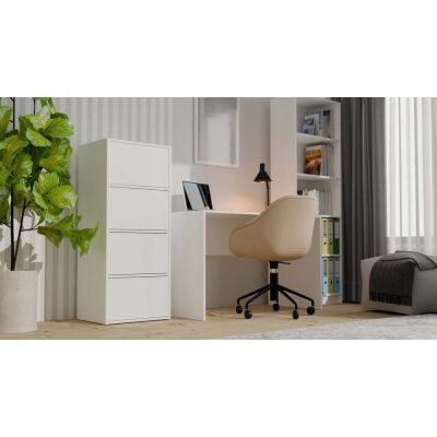 8. ALMA WHITE CHEST OF DRAWERS