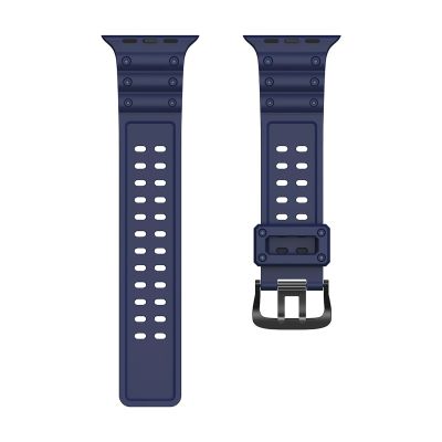 5. Strap Triple Protection for Apple Watch 38 / 40 / 41 mm band bracelet - navy blue