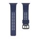 5. Strap Triple Protection for Apple Watch 38 / 40 / 41 mm band bracelet - navy blue