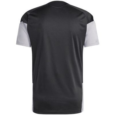 10. Men's adidas Tiro 26 Competition Training Jersey black, gray, and white JX4254