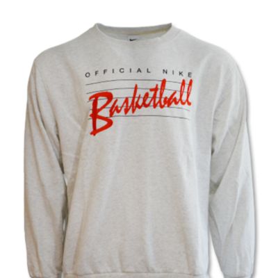 3. Nike Standard Issue Crew Sweatshirt Birch Basketball Heather/Pale Ivory - DA6741-051