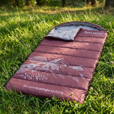 4. OFFLANDER WIDE CAMPING SLEEPING BAG