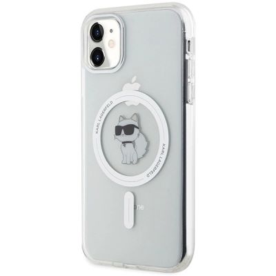 2. Karl Lagerfeld IML Choupette MagSafe case for iPhone 11 / Xr - transparent