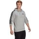 17. adidas Essentials Fleece 3-Stripes Hoodie M GK9084