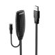 Lindy 43156 USB Cable USB 3.2 Gen 1 (3.1 Gen 1) 10m USB A Black