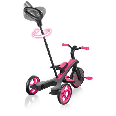 28. 4-in-1 bike Globber Explorer Trike Fuchsia 632-110-2 HS-TNK-000013809