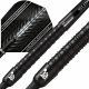 4. Harrows Supergrip Black 90% Softip Darts