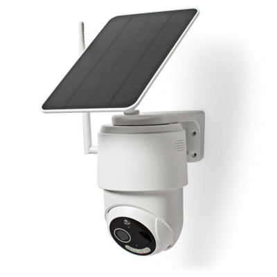 14. Nedis Smartlife 4G Outdoor Camera, IP65 Motion Sensor, Night Vision, White