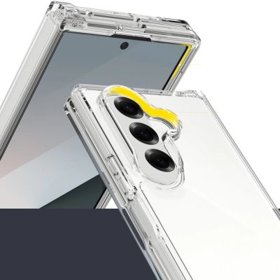 3. Tech-Protect FlexAir Hybrid Case for Samsung Galaxy Z Fold 7 - Transparent