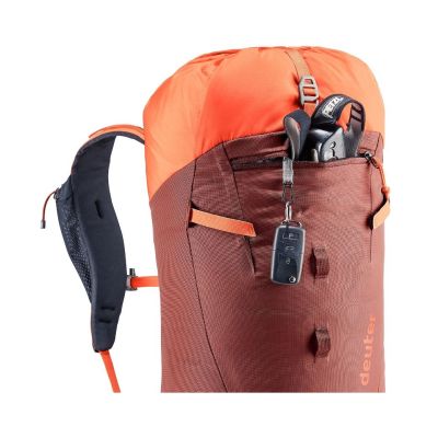 5. Hiking backpack - Deuter Guide 24 Papaya - redwood