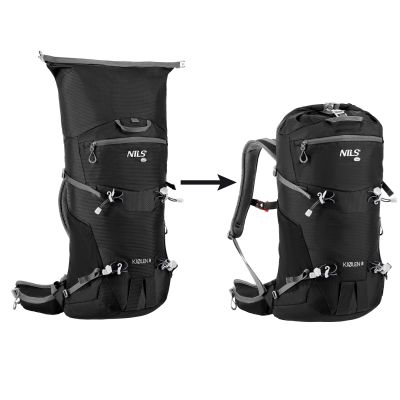 16. NC1938 BLACK KJOLEN TOURIST BACKPACK 40L NILS CAMP