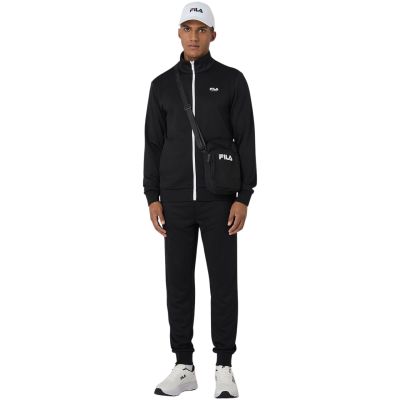 15. Fila Saluzzo men's tracksuit black FAM1135 80010