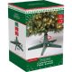4. PLASTIC CHRISTMAS TREE STAND FOR ARTIFICIAL CHRISTMAS TREE, ROTATING WITH POWER SUPPLY FOR LIGHTS