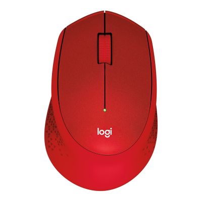 Logitech M330 Mouse 910-004911 (optical; 1000 DPI; red)