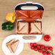 13. ELDOM SANDWICH MAKER ST11B RUDDY 750 W WHITE CERAMIC PLATES