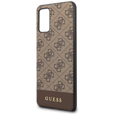 3. Guess 4G Stripe Collection Samsung Galaxy S20 + case - brown