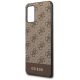 3. Guess 4G Stripe Collection Samsung Galaxy S20 + case - brown