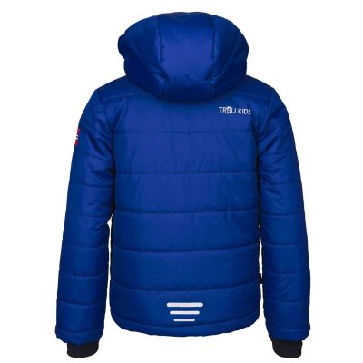 2. Trollkids children's jacket for boys, insulated, waterproof, with a hood