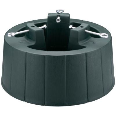 PLASTIC CHRISTMAS TREE STAND WITH CONTAINER 40x40x21cm