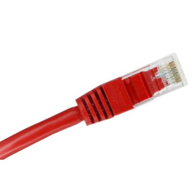 ALANTEC Patch-cord U/UTP cat.5e PVC 0.25m red