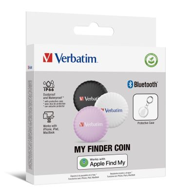2. Verbatim 32135 GPS Personal Finder Black, Pink, White