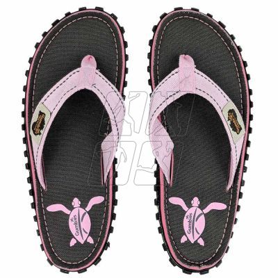 4. Gumbies Islander Canvas Flip Flops W G-IS-WN-GRTU