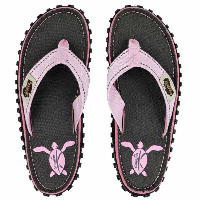 4. Gumbies Islander Canvas Flip-Flops W G-IS-WN-GRTU