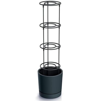 5. TOMATO PLANTING POT WITH LADDER CAPACITY 35L HOME GROWER ANTHRACITE