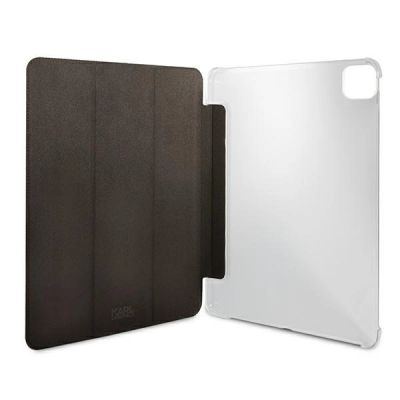 3. Karl Lagerfeld Saffiano Ikonic Karl Case for iPad 11" Pro 2021 - Black