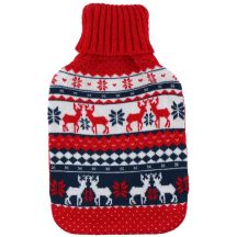 RUBBER HOT WATER BOTTLE IN A COVER ALPINA 1.7L NORDIC