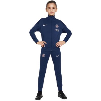 3. Nike PSG Dri-Fit Academy Pro Kids Tracksuit Navy Blue FQ0063 411